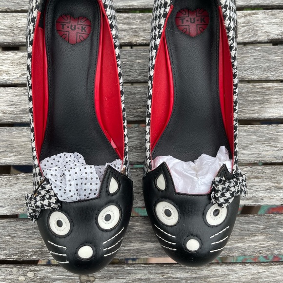 tuk Shoes - TUK Kitty heels size 10